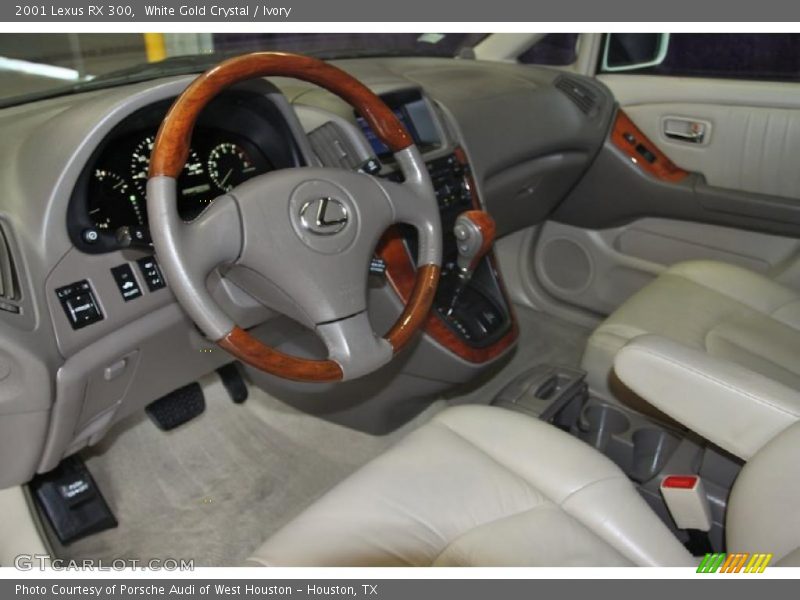White Gold Crystal / Ivory 2001 Lexus RX 300