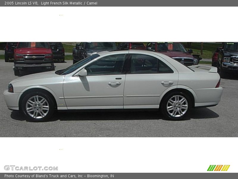 Light French Silk Metallic / Camel 2005 Lincoln LS V8
