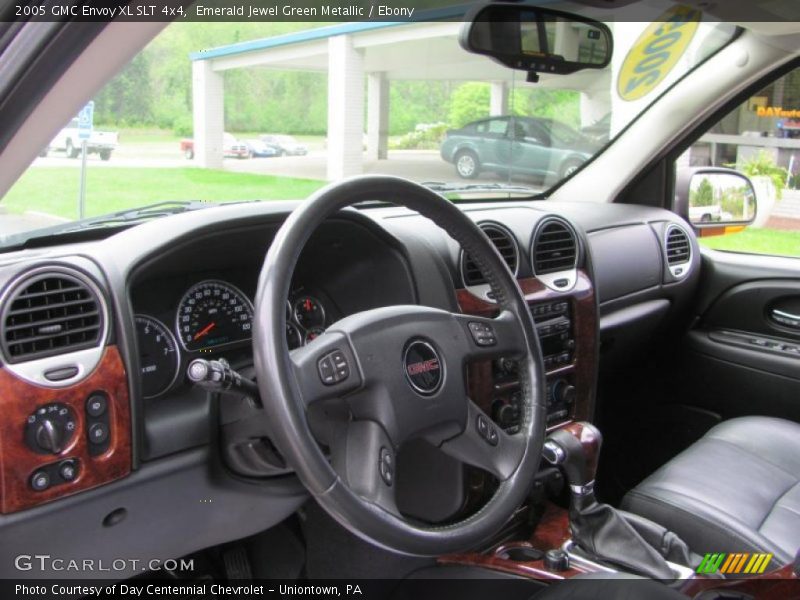 Emerald Jewel Green Metallic / Ebony 2005 GMC Envoy XL SLT 4x4