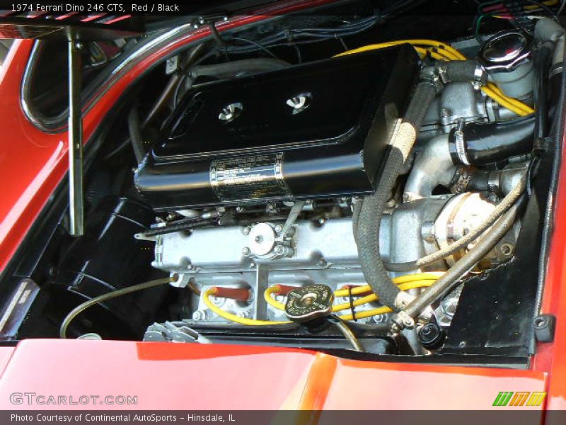  1974 Dino 246 GTS Engine - 2.4 Liter DOHC 12-Valve V6