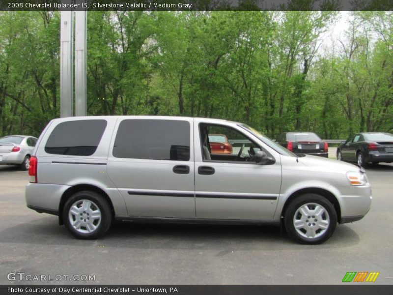 Silverstone Metallic / Medium Gray 2008 Chevrolet Uplander LS