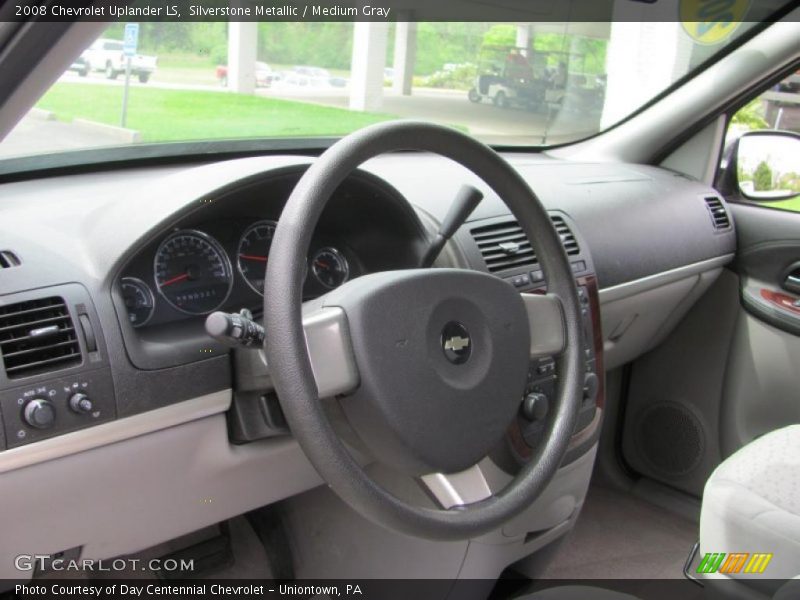 Silverstone Metallic / Medium Gray 2008 Chevrolet Uplander LS