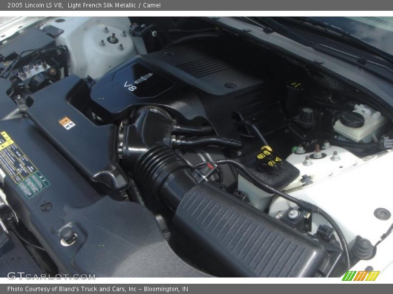 Light French Silk Metallic / Camel 2005 Lincoln LS V8