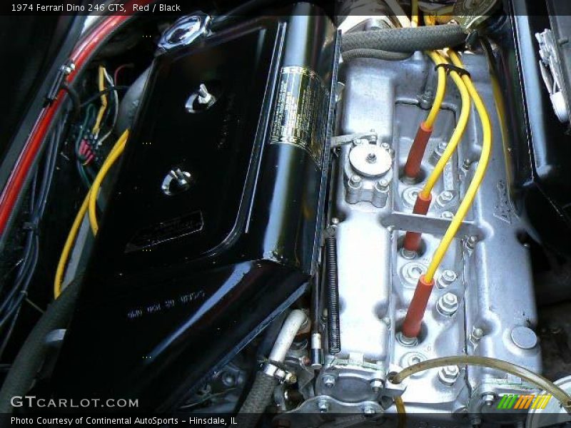  1974 Dino 246 GTS Engine - 2.4 Liter DOHC 12-Valve V6