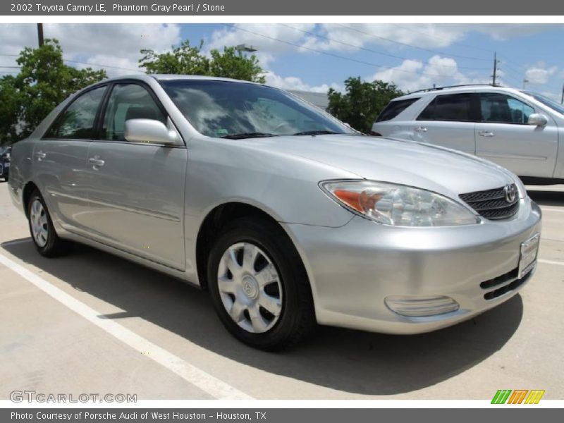 Phantom Gray Pearl / Stone 2002 Toyota Camry LE