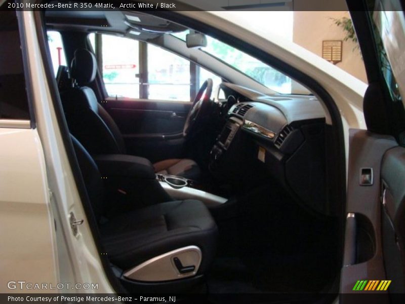 Arctic White / Black 2010 Mercedes-Benz R 350 4Matic