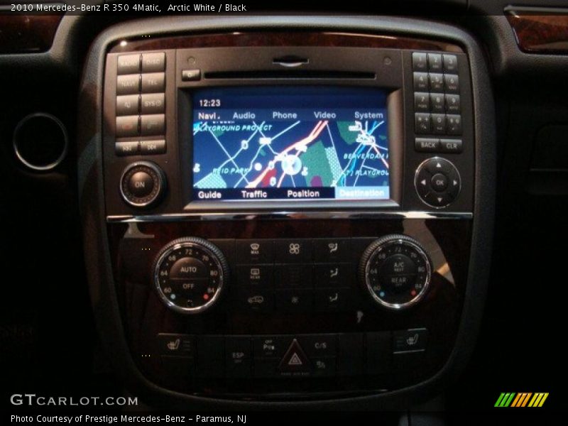 Arctic White / Black 2010 Mercedes-Benz R 350 4Matic