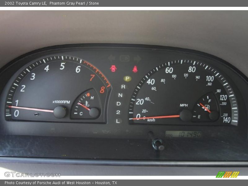 Phantom Gray Pearl / Stone 2002 Toyota Camry LE