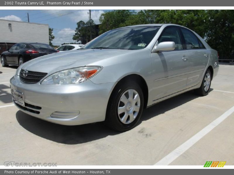 Phantom Gray Pearl / Stone 2002 Toyota Camry LE