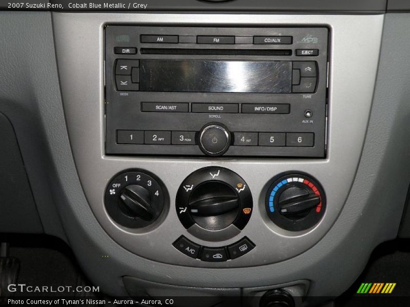 Cobalt Blue Metallic / Grey 2007 Suzuki Reno