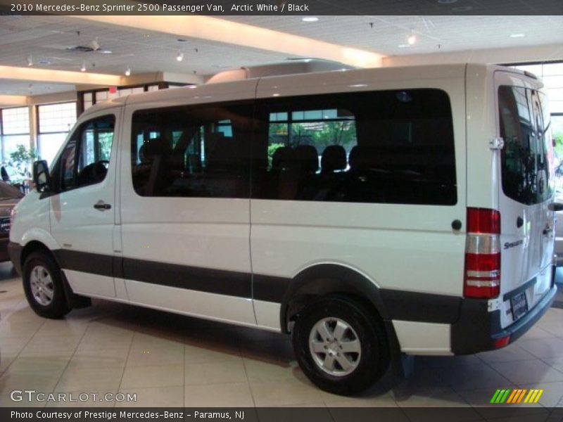 Arctic White / Black 2010 Mercedes-Benz Sprinter 2500 Passenger Van