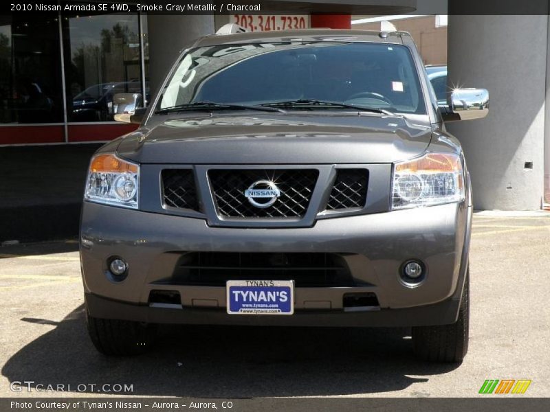 Smoke Gray Metallic / Charcoal 2010 Nissan Armada SE 4WD
