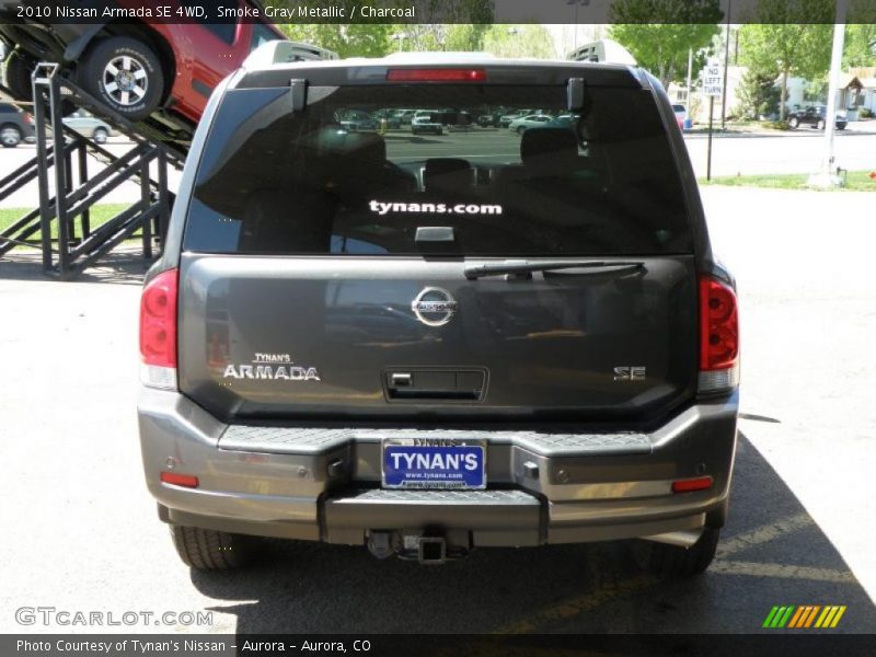 Smoke Gray Metallic / Charcoal 2010 Nissan Armada SE 4WD
