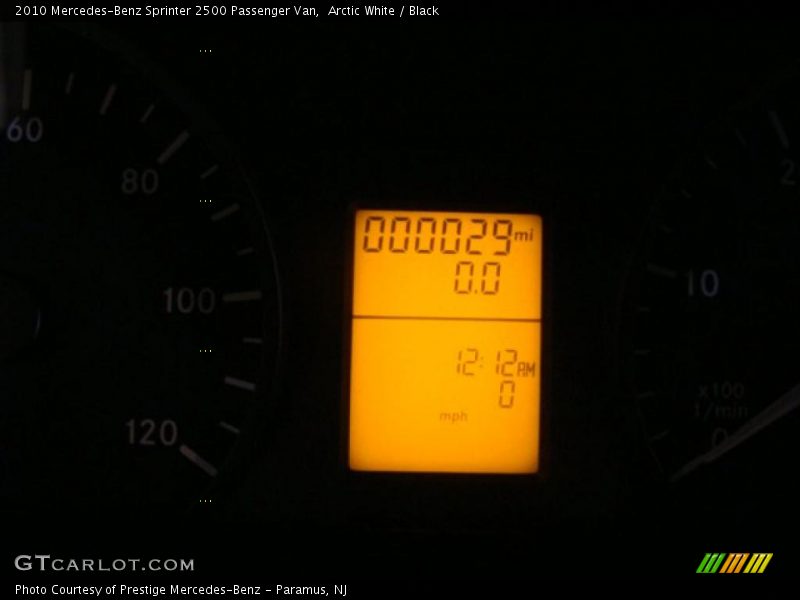 Arctic White / Black 2010 Mercedes-Benz Sprinter 2500 Passenger Van