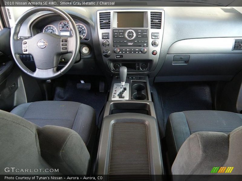 Smoke Gray Metallic / Charcoal 2010 Nissan Armada SE 4WD