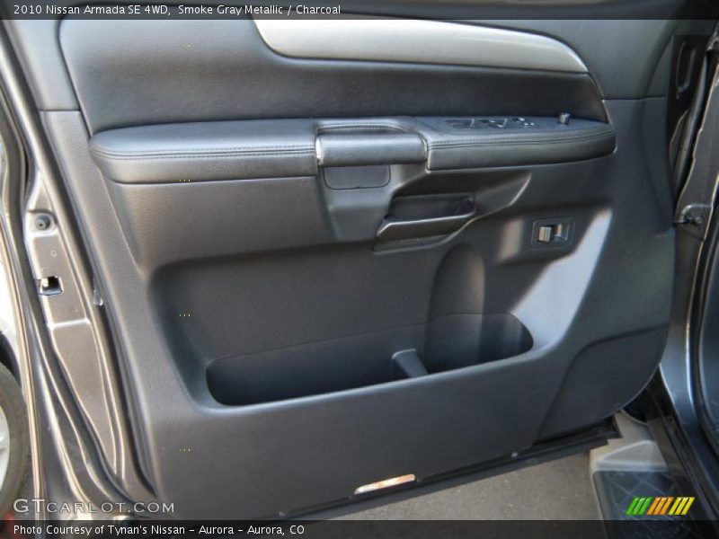 Smoke Gray Metallic / Charcoal 2010 Nissan Armada SE 4WD