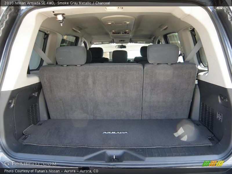 Smoke Gray Metallic / Charcoal 2010 Nissan Armada SE 4WD