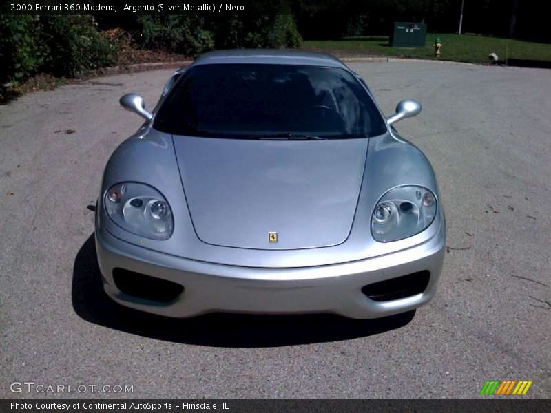 Argento (Silver Metallic) / Nero 2000 Ferrari 360 Modena