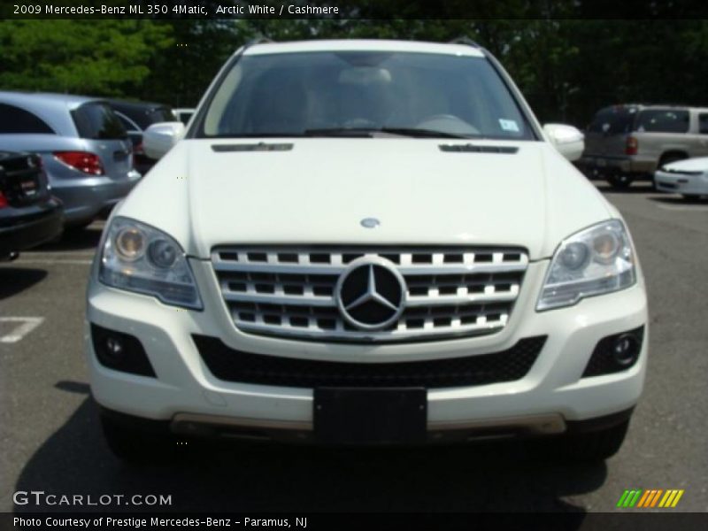 Arctic White / Cashmere 2009 Mercedes-Benz ML 350 4Matic