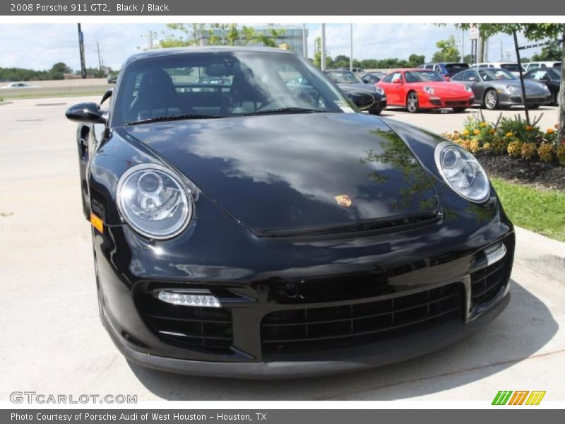 Black / Black 2008 Porsche 911 GT2