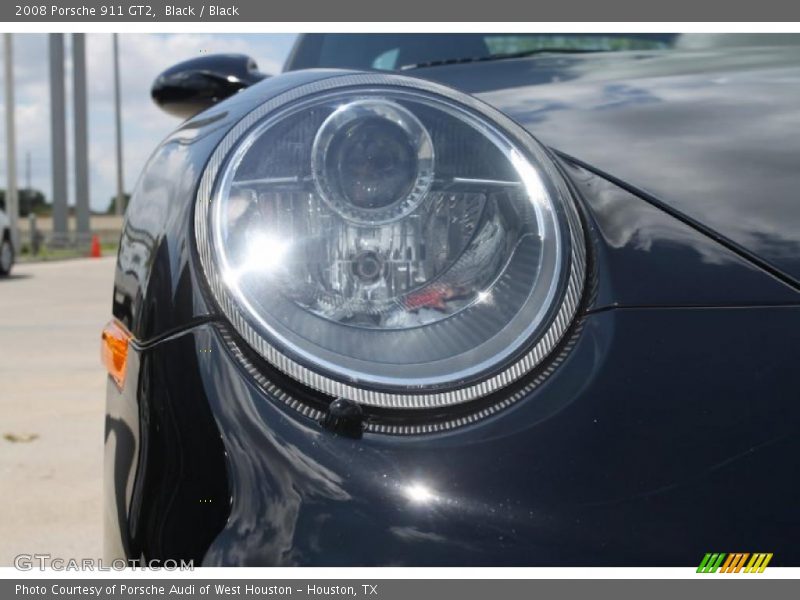 Black / Black 2008 Porsche 911 GT2