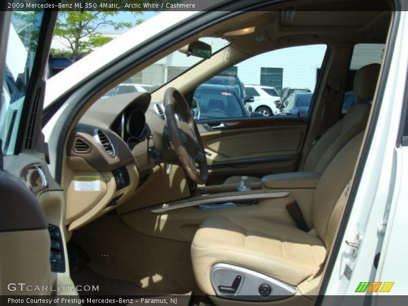 Arctic White / Cashmere 2009 Mercedes-Benz ML 350 4Matic