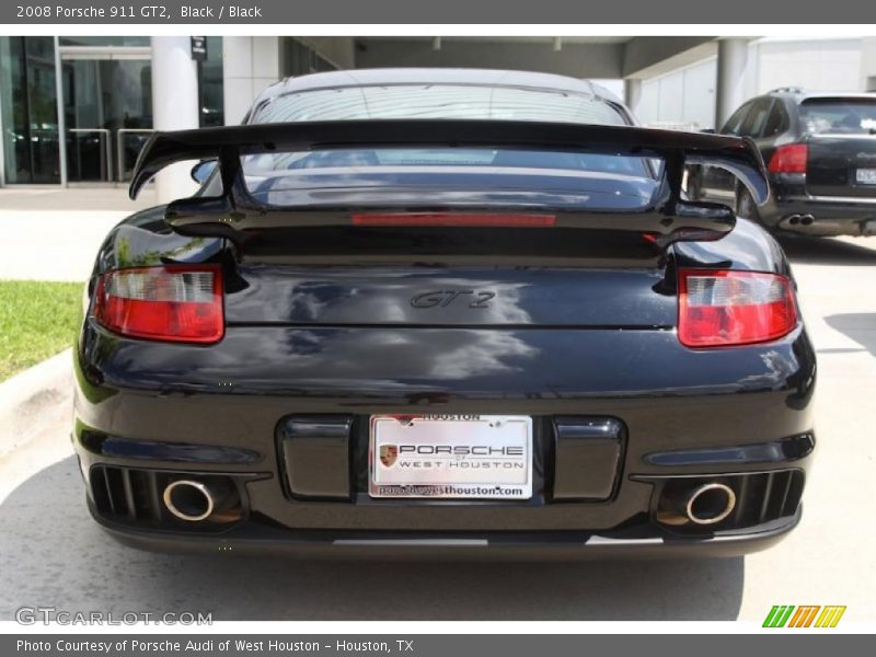 Black / Black 2008 Porsche 911 GT2