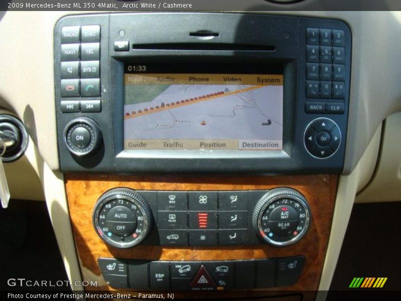 Arctic White / Cashmere 2009 Mercedes-Benz ML 350 4Matic