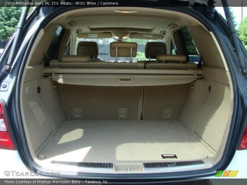 Arctic White / Cashmere 2009 Mercedes-Benz ML 350 4Matic