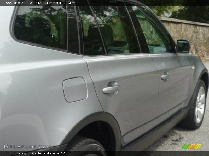 Silver Gray Metallic / Grey 2005 BMW X3 3.0i