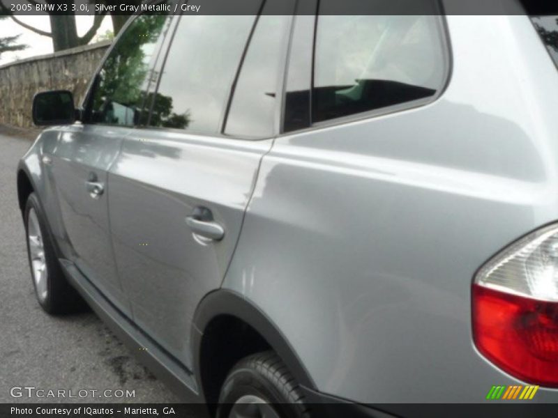 Silver Gray Metallic / Grey 2005 BMW X3 3.0i