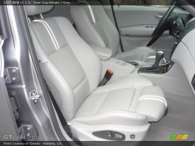 Silver Gray Metallic / Grey 2005 BMW X3 3.0i