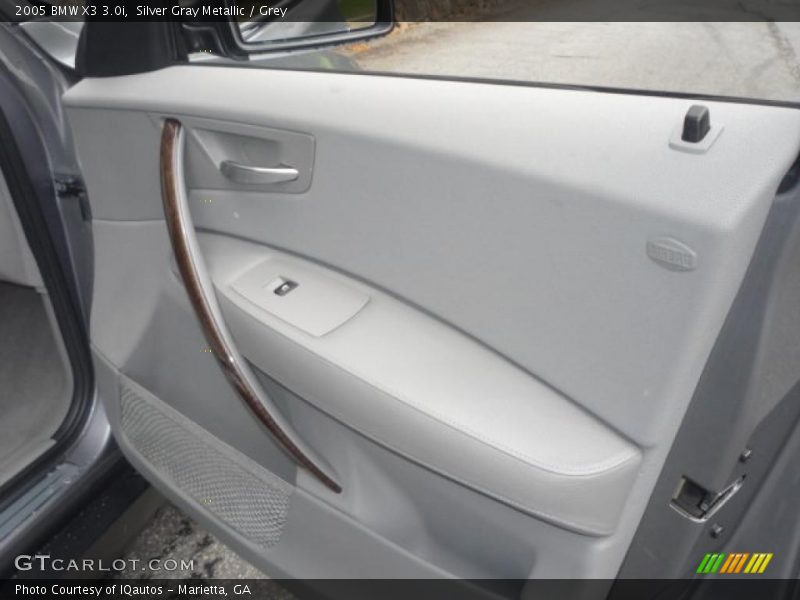 Silver Gray Metallic / Grey 2005 BMW X3 3.0i
