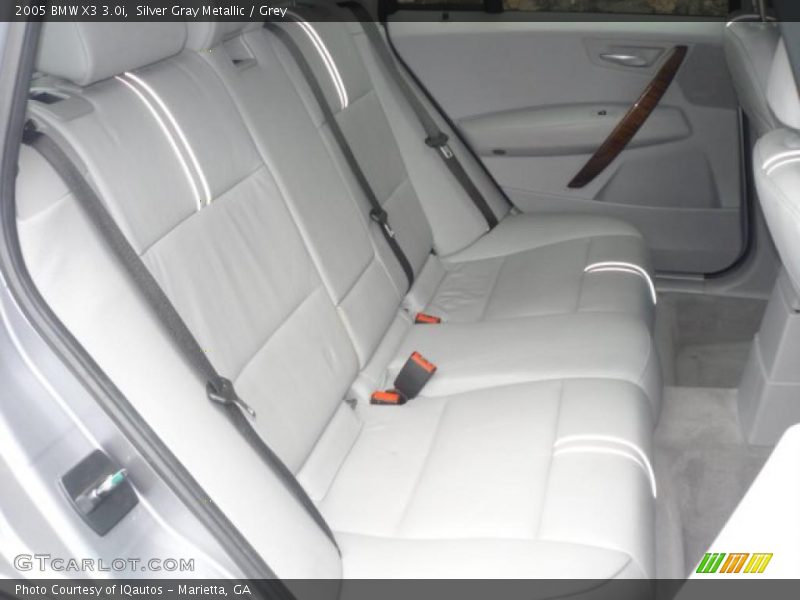Silver Gray Metallic / Grey 2005 BMW X3 3.0i