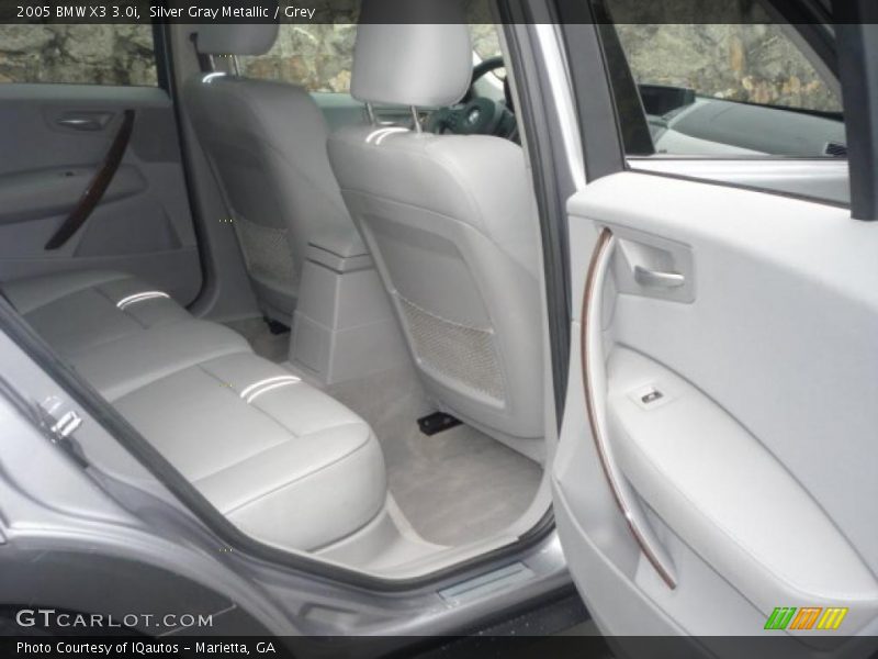 Silver Gray Metallic / Grey 2005 BMW X3 3.0i
