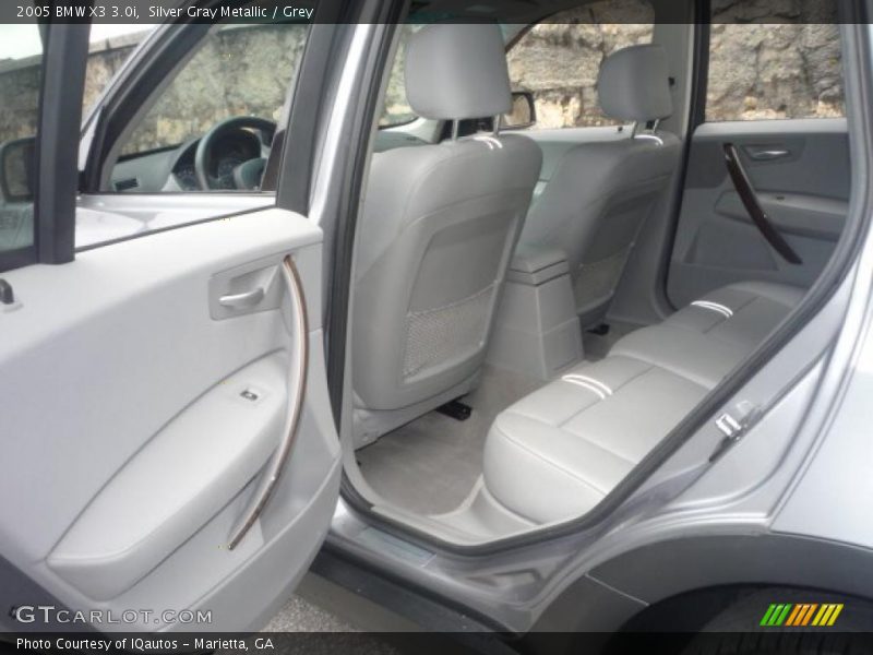 Silver Gray Metallic / Grey 2005 BMW X3 3.0i