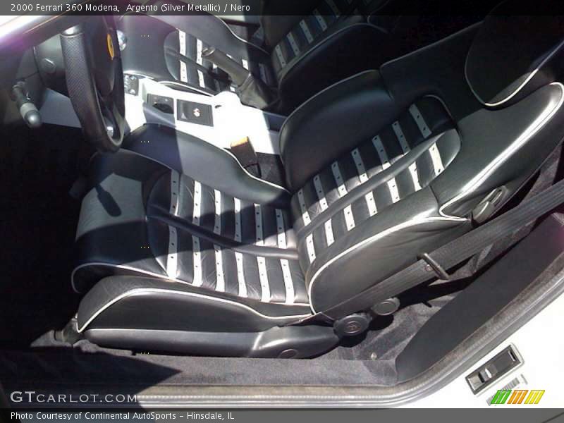 Argento (Silver Metallic) / Nero 2000 Ferrari 360 Modena