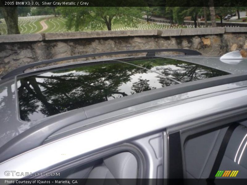 Silver Gray Metallic / Grey 2005 BMW X3 3.0i