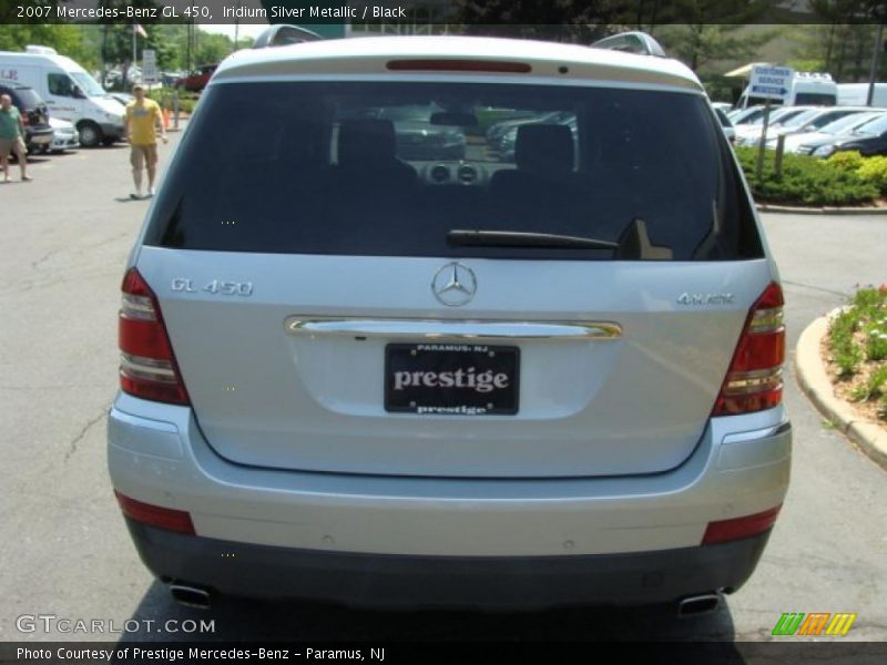 Iridium Silver Metallic / Black 2007 Mercedes-Benz GL 450