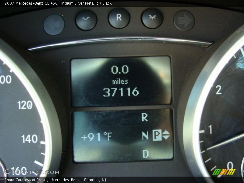 Iridium Silver Metallic / Black 2007 Mercedes-Benz GL 450