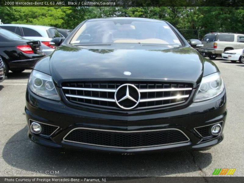 Black / Cashmere/Savanna 2008 Mercedes-Benz CL 63 AMG