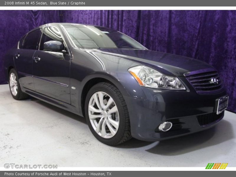 Blue Slate / Graphite 2008 Infiniti M 45 Sedan