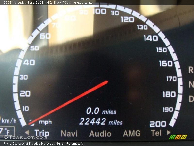 Black / Cashmere/Savanna 2008 Mercedes-Benz CL 63 AMG