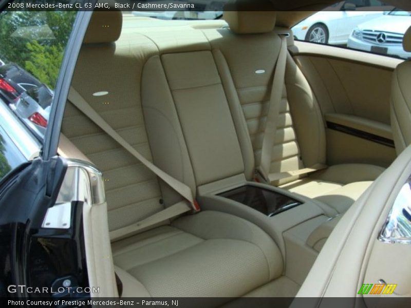 Black / Cashmere/Savanna 2008 Mercedes-Benz CL 63 AMG