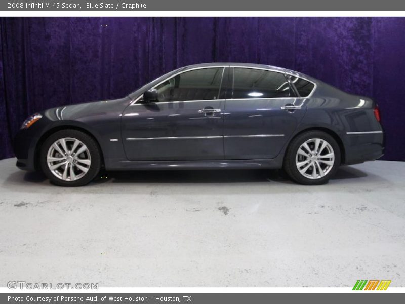 Blue Slate / Graphite 2008 Infiniti M 45 Sedan
