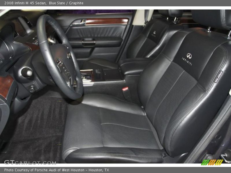 Blue Slate / Graphite 2008 Infiniti M 45 Sedan