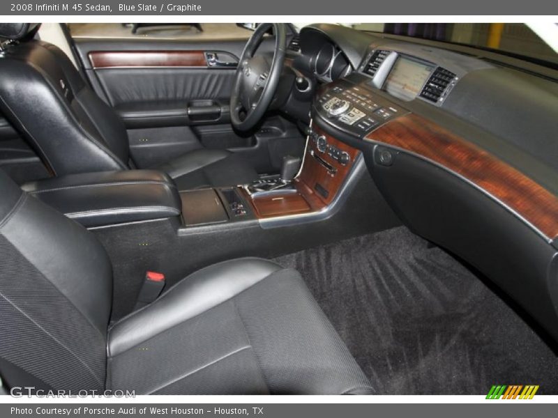Blue Slate / Graphite 2008 Infiniti M 45 Sedan