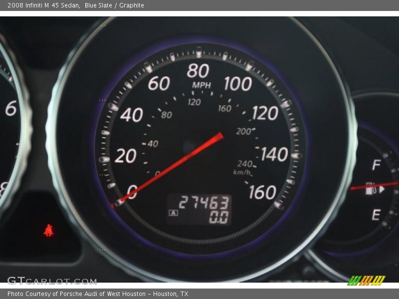 Blue Slate / Graphite 2008 Infiniti M 45 Sedan