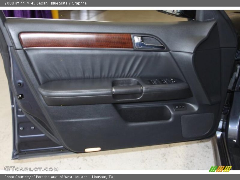 Blue Slate / Graphite 2008 Infiniti M 45 Sedan