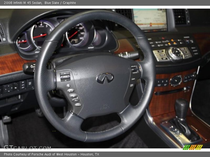 Blue Slate / Graphite 2008 Infiniti M 45 Sedan